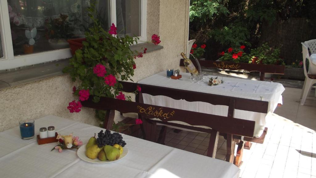 Bed and Breakfast Alabastrom Panzio Es Etterem Bogács Exterior foto